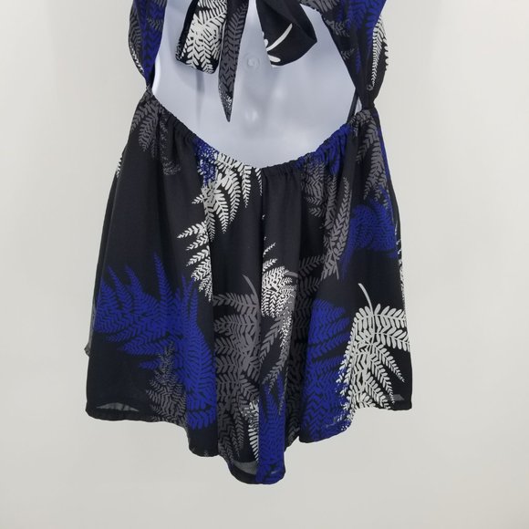 Akira Chicago Black Label Open Back Romper S - Picture 10 of 12